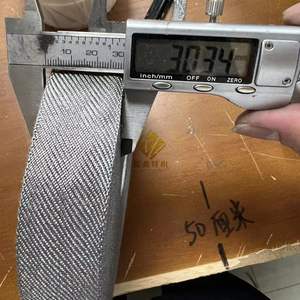 <span class=keywords><strong>Sangle</strong></span> tissée ignifuge <span class=keywords><strong>antistatique</strong></span> résistante à la chaleur de 1200 degrés, <span class=keywords><strong>sangle</strong></span> conductrice en acier inoxydable 316L pour utilisation automobile - Product Image 6