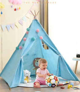 Tienda de Campaña Plegable para Niños, Tienda de Campaña Tipi India Lavable para Niños, Tienda de Campaña Interior, Casa de Juegos para Niños - Product Image 2