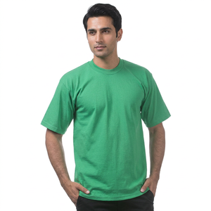 T-shirt uni de haute qualité, pas cher, 11 couleurs, 170 grammes, logo personnalisé, OEM, pour hommes - Product Image 1