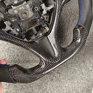 New Arrivals High Quality Wholesale Steering <b>Wheel</b> for Honda Fit Carbon Fiber Perforated Leather Car Steering <b>Wheel</b> - Product Image 2