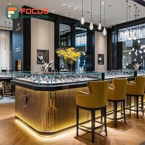 Fabricante de Muebles Minimalistas para Joyería, Vitrina de Vidrio Comercial con Superficie Pulida para Tiendas - Product Image 3