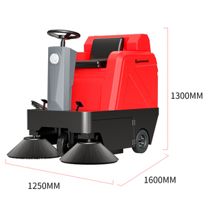 Máquina de Limpieza de Suelos Industrial y Comercial para Exteriores, con Batería, para Jardines y Estacionamientos - Product Image 6
