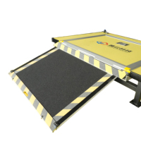 Nouvelle rampe électrique coulissante en aluminium Tengyun PR3B manuelle-automatique pour l'aménagement/la mise à niveau des autobus urbains (pour personnes à mobilité réduite)