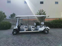 Kit complet de pièces de rechange pour voiturette de golf électrique tout-terrain 4 places, avec contrôleur, pneus, suspension et pare-brise pliable