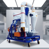 5XQC-10 Machine de déstonage par gravité à haute efficacité pour le nettoyage des semences par tamis d'air, haute productivité