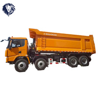 Camion benne minier Shacman 8x4 Euro 3, moteur diesel haute puissance, structure durable et de bonne qualité