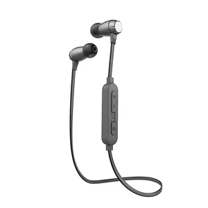 Stereo BT Hands-Free Berkualitas Tinggi Di Belakang Leher Headphone Bluetooth