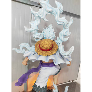 Personaje de Anime japonés estatua de Luffy modelo de una pieza 1/1 figura de acción artesanías de resina - Product Image 6