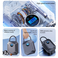Vente en gros 150Psi DC12V voiture compresseur d'air Portable multi-usages voiture gonfleur numérique Auto voiture pompe à air