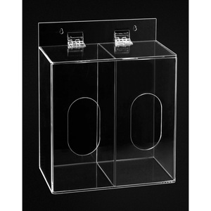 Porte-gant médical mural Boîte distributrice en acrylique écologique pour masques jetables Couvre-chaussures en <span class=keywords><strong>filet</strong></span> à <span class=keywords><strong>cheveux</strong></span> - Product Image 5