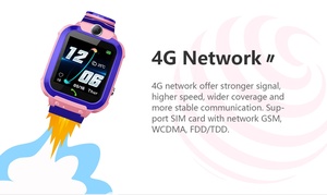 Smartwatch 4G Impermeabile di Alta Qualità per Bambini con GPS, SOS e Slot per Scheda SIM - Ideale come Regalo - Product Image 3