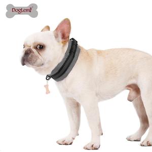 Nuevo estilo de nailon Martingale Collar de entrenamiento para perros luces reflectantes suave acolchado P cadena Slip Cinch Pet <span class=keywords><strong>Choke</strong></span> Collar cintas - Product Image 1
