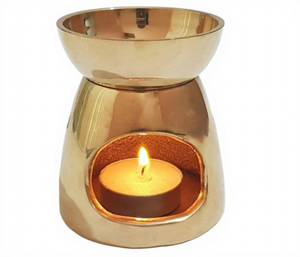 Solid Brass <b>Oil</b> <b>Burner</b> <b>Oil</b> Diffuser Handmade Aromatherapy Fragrance Lamp Decorative Home Decor <b>Scent</b> Diffuser for Essential <b>Oils</b> - Product Image 1