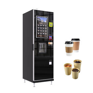 Máquina Expendedora de Café Totalmente Automática, Multifuncional, de Granos Recién Molidos, Máquina Expendedora de Espresso de Grano a Taza - Product Image 3