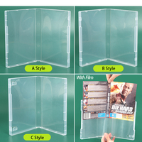 Boîte de rangement en plastique SUNSHING OEM ODM 35 mm, étui pour tampons en caoutchouc à fixation murale, conteneur pour fournitures d'artisanat, étui pour DVD sans support de disque