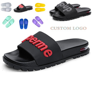 Sandalias Tipo Chancla de Alta Calidad con Cojín de Aire y Logotipo Personalizado en Relieve 3D de Goma, Pantuflas Cómodas de Diseño Personalizadas con Logotipo - Product Image 4