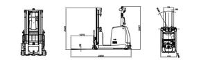 Montacargas Autónomo <span class=keywords><strong>AGV</strong></span> de 1500 kg con Navegación Láser SLAM, Evitación de Obstáculos, Manejo de Materiales 3C, RMR-FL21503C, Personalizable, 2800 kg - Product Image 6