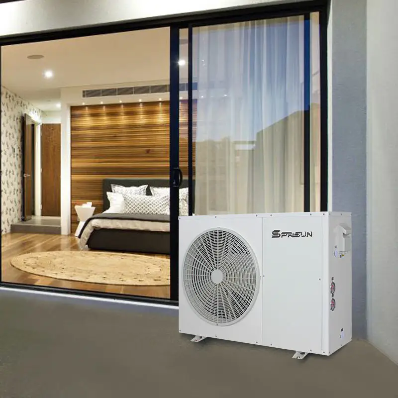 Sprsun A+++ Inverter Heat Pump for Hotwater Heating and Cooling Air to Water Heat Pump