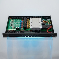 Amplificateur de puissance professionnel 1U, amplificateur de classe D, 4 canaux, 600W/800W, amplificateur stéréo numérique, équipement audio pour subwoofer