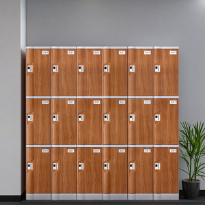 ตู้เก็บของเชิงพาณิชย์ขนาดใหญ่พร้อมระบบล็อคอิเล็กทรอนิกส์ทันสมัย เฟอร์นิเจอร์โรงเรียนมัธยม ตู้เก็บของชายหาด ABS - Product Image 3