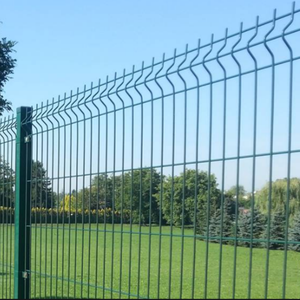 Prix d'usine Panneau de clôture en treillis soudé 3D courbé, revêtu par poudrage, avec mailles de 50x200mm, <span class=keywords><strong>pour</strong></span> jardin, avec pliage en V 3D - Product Image 3