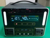 Trạm điện di động ngoài trời kích thước lớn công suất cao 2000W 3000W LiFePO4 pin lithium cắm trại sạc không dây năng lượng mặt trời - Product Image 4