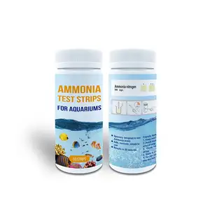 Factory Hot Sale Ammonia Test Strips For Aquariums Fish Tank Fresh And Salt Water