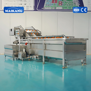 Línea de Producción Continua para Lavado, Blanqueo y Enfriamiento de Vegetales, Carne y Mariscos - Product Image 6