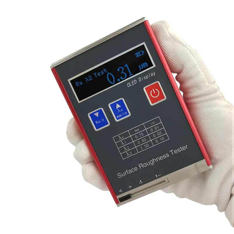 Handheld Oberflächen rauheit messer Tester Messgerät Ra,Rz, Rq,Rt Mit Fabrik preis