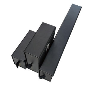 卸売磁気格安ブラック<span class=keywords><strong>7cm</strong></span>段ボールジュエリーボックス - Product Image 4