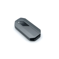 Chargeur de téléphone portable personnalisé avec coque en acier inoxydable/alliage d'aluminium, usinage CNC de précision et finition anodisée