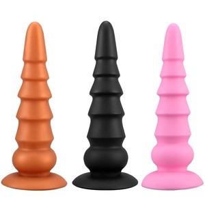 <span class=keywords><strong>Plug</strong></span> anal en forme de pyramide pointue, unisexe, en silicone souple, pour l'expansion des pores, masturbateur, outil sexuel pour adultes - Product Image 6