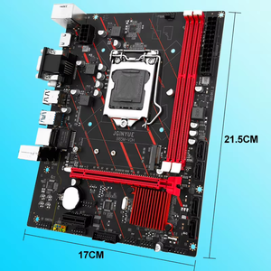 เมนบอร์ด GINYUE B85M-VDH M-ATX สำหรับเดสก์ท็อป รองรับซ็อกเก็ต LGA1150, แรม DDR3 สูงสุด 16GB จำนวน 2 ช่อง, รองรับ M.2 NVMe, DVI, VGA, รองรับซีพียูรุ่นที่ 4 - Product Image 6