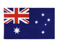90x150CM Monde Australie Pays Drapeaux Qualité Personnalisation Sublimation Impression Drapeau