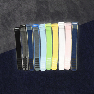 Khóa tái sử dụng tùy chỉnh dây cổ tay dây móc vòng tự dính buộc đồng hồ ban nhạc quan hệ cáp cinch dây đai 100% nylon - Product Image 1