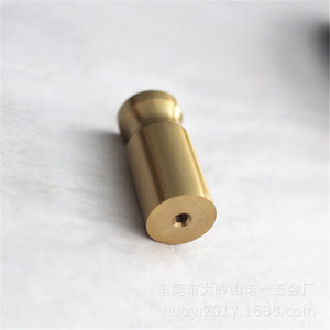 Cylindrical Pure <b>Copper</b> Furniture Handle <b>Knob</b> 20x45mm Minimalist Design For Home Decoration Durable - Product Image 4