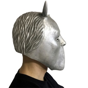 หน้ากากคอสเพลย์ฮาโลวีนและคริสต์มาส หน้ากากวันเอพริลฟูลส์ หน้ากากยางลาเท็กซ์แบบเต็มหน้า <span class=keywords><strong>Ghost</strong></span> <span class=keywords><strong>Rider</strong></span> - Product Image 3