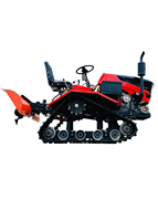 Tracteur de terrain de riz en chine, 35hp, sans danger, avec culture rotative, livraison gratuite