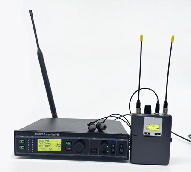 Psm900 Iem in Ear Monitor 1 Channel Monitor Wireless Personal Monitor System With Bodypack for Musicians Live Stage
