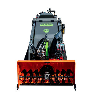 Loader Mini <span class=keywords><strong>Skid</strong></span> Steer Crawler 25hp Diesel, Kapasitas 1000lbs, untuk Dijual di AS dengan Lampiran Peniup Salju - Product Image 5