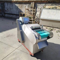 660-type Commerciële Gemotoriseerde Snijmachine 220V voor het snijden van geconserveerd fruit, groenteverwerking, multifunctionele uienverwerking