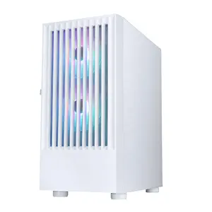 Funda de escritorio para ordenador, disipación de calor, ventilador de cpu, rgb matx, carcasa para juegos, atx