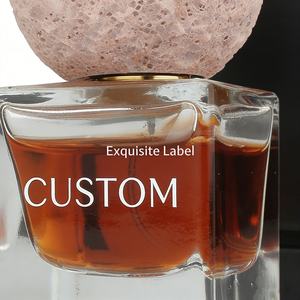 ขวดน้ำหอมแบบเติมได้ทรงลูกบาศก์พร้อมฝาปิดแบบลูกบอล ขนาด 30 มล. 50 มล. 100 มล. คุณภาพพรีเมียมระดับ OEM - Product Image 3