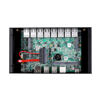 Mini PC Kansung Quad Core de 8.ª Generación con Procesador Core I5 8260U, Router Firewall sin Ventilador con 8 Puertos Ethernet de 2.5G