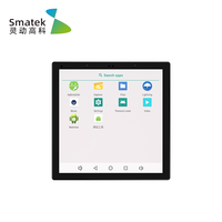 Controlador de Automatización del Hogar Inteligente de 4 Pulgadas, Eléctrico, Android IPS, Empotrable en Pared, con PoE, Panel Táctil de Control Central, Gateway IoT