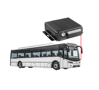MDVR de haute qualité 4 canaux H.265 1080P AHD Deux SD Mobile Vehicle DVR Support de surveillance à distance en temps réel par téléphone et ordinateur