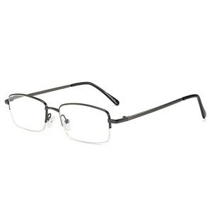 نظارات القراءة بعدسات نصف الإطار مضادة للون الأزرق للرجال والنساء نظارات تكبير لعلاج طول النظر الشيخوخي +150 250 350 - Product Image 4