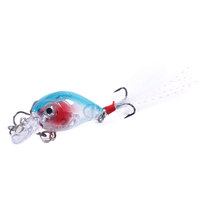 Newup grosir 4.5cm/4g Jepang 3d mata memancing umpan Crankbait memancing umpan 70mm Crankbait