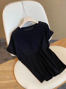 OEM confortevole promozionale di buona qualità giovani donne magliette Casual magliette estive in cotone di <span class=keywords><strong>lino</strong></span> - Product Image 5