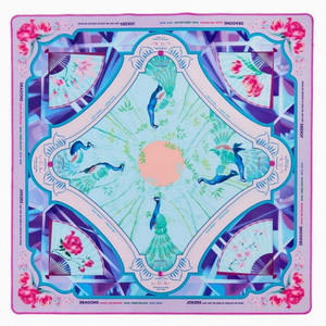 Coastal Holiday Style Mahjong <b>Mat</b> | Durable and Easy-to-Clean Mahjong <b>Table</b> <b>Mat</b> with Star Pattern Waterproof and Moisture-Proof - Product Image 2